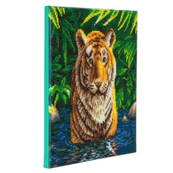 Crystal Art - Diamond Embroidery Kit - Tiger