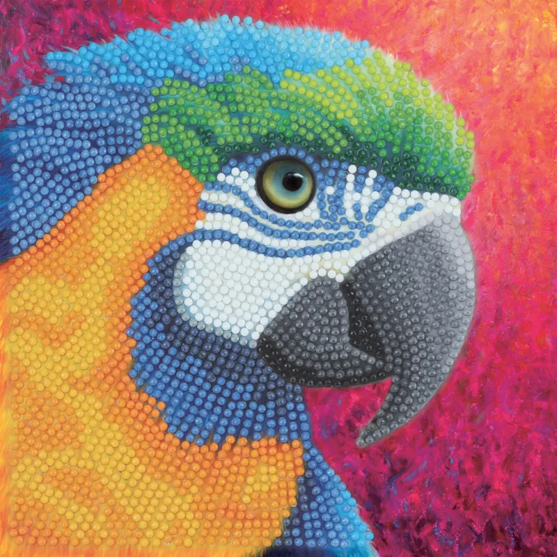 Crystal Art - Diamond Embroidery Kit - Parrot