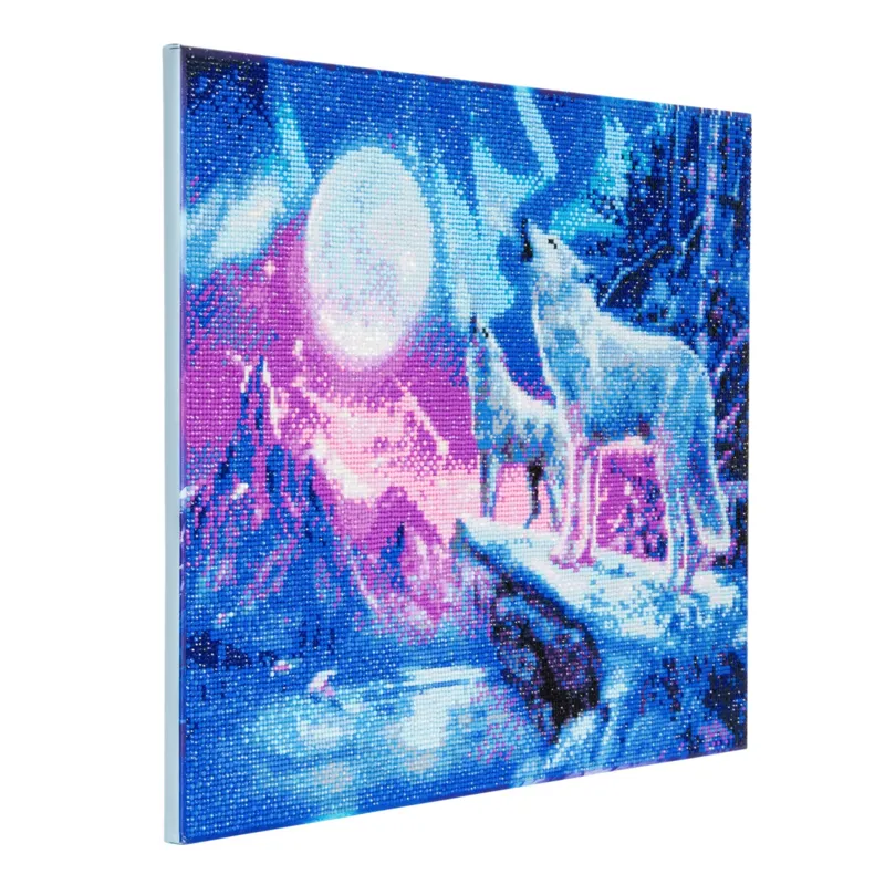 Crystal Art - Diamond Embroidery Kit - Wolves