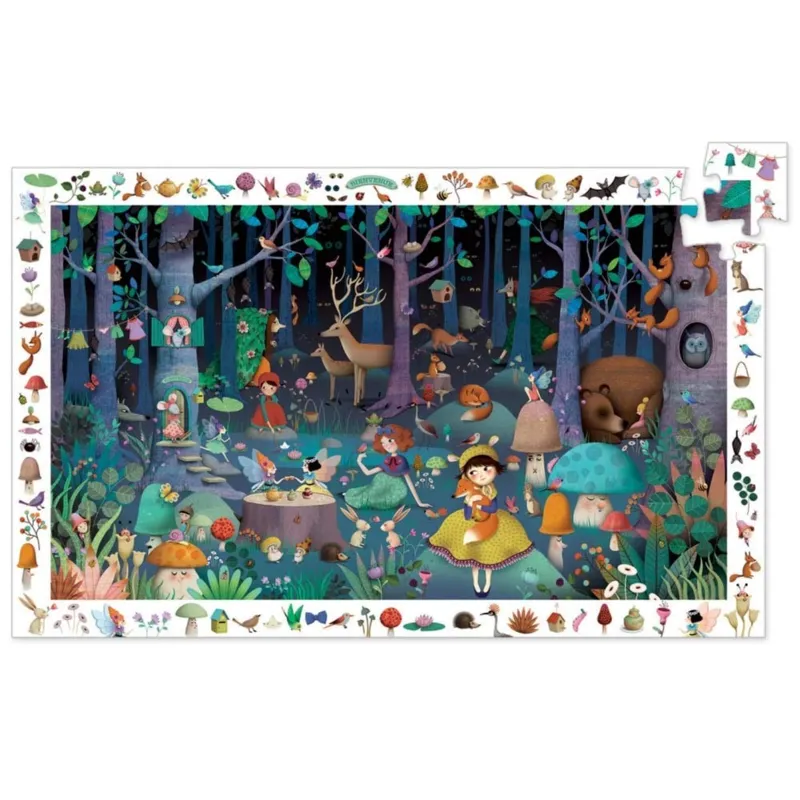 Observation Puzzle - Enchanted Forest