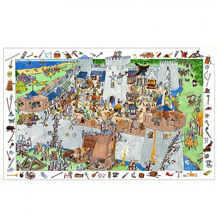 Observation Puzzle - Fortified Castle