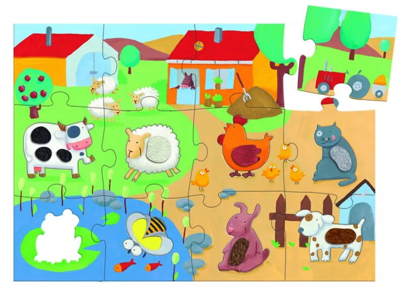 Giant Puzzle: Tactiloferme