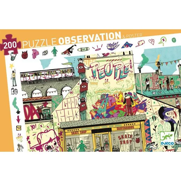 Observation Puzzle - Streetart
