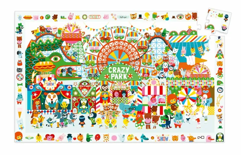 Observation Puzzle - Crazy Park