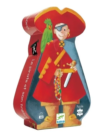 Silhouette Box -The Pirate and his Treasure