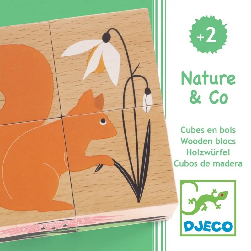 Wooden Jigsaw Puzzle - Nature & Co