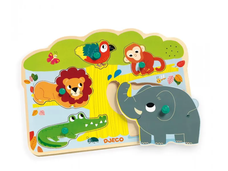 Wooden and Musical Puzzle - Baobab