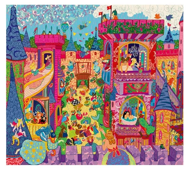 Silhouette Box -Sublimatte Castle