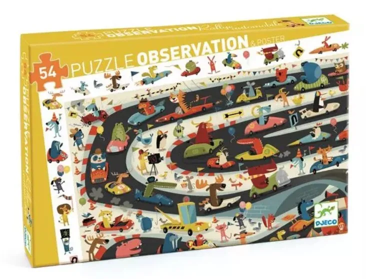 Observation Puzzle - Automobile Rally