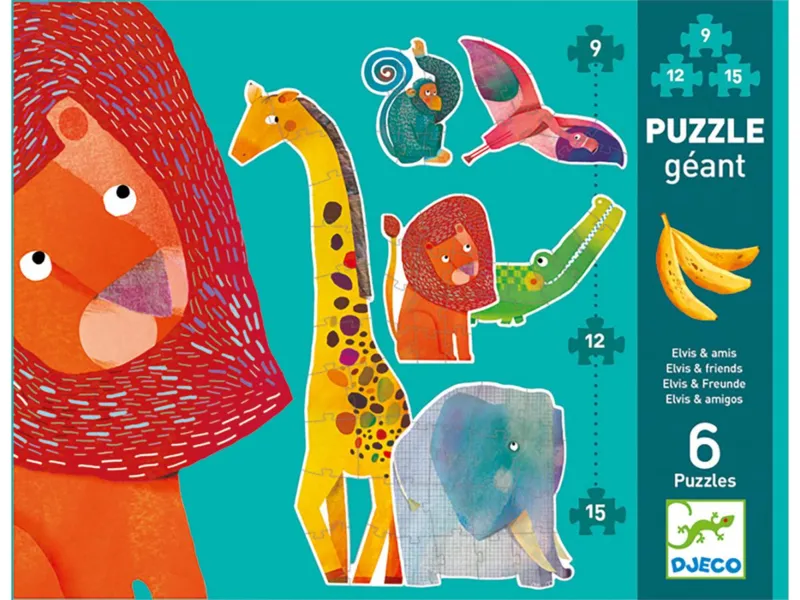 6 Jigsaw Puzzles - Elvis & Friends