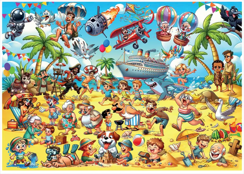 Chaos on the Beach