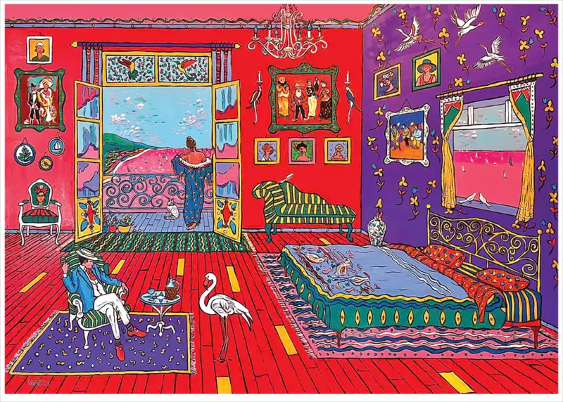 The Red Bedroom