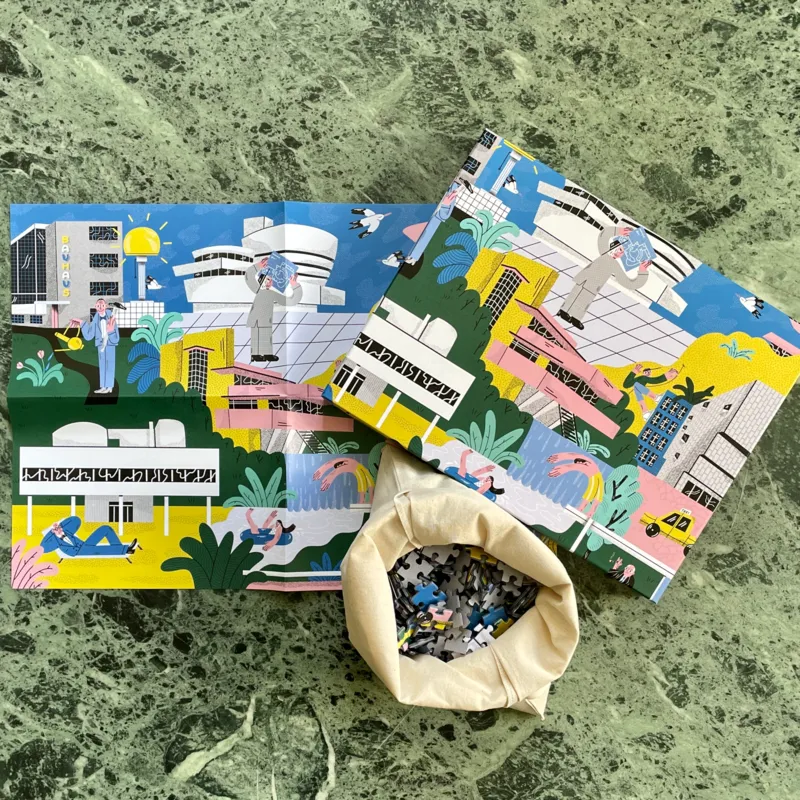 Architectural Masterpieces in Pieces - Das Puzzle Kollektiv - 50…