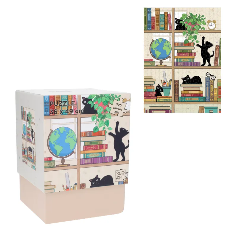 Bug Art Kittens Library