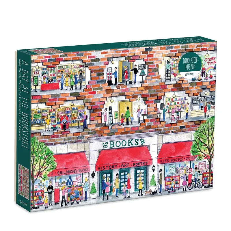 A Day at the Bookstore - 1000 Piece Puzzle