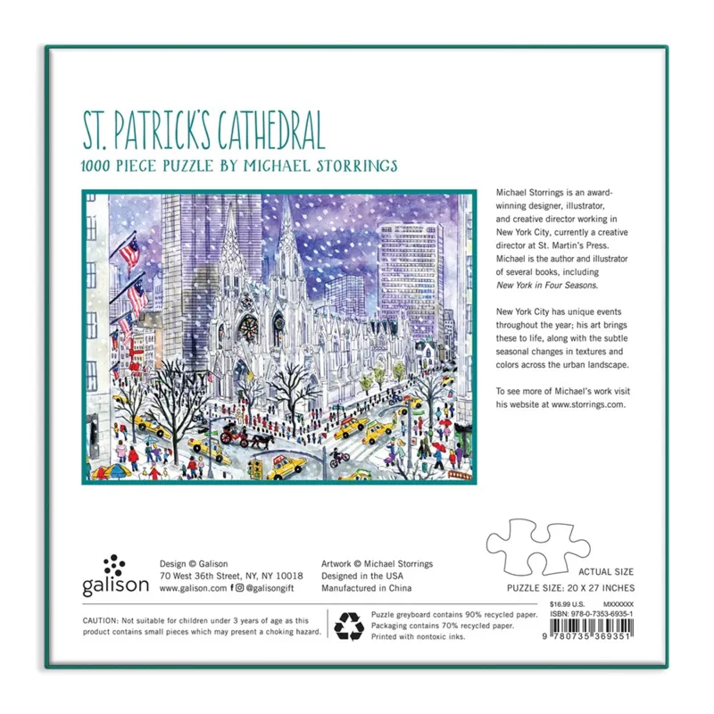 St. Patricks Cathedral - 1000 Piece Puzzle