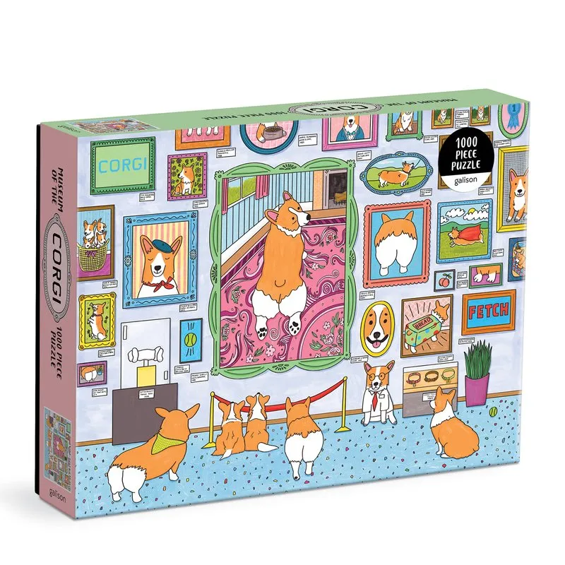 Museum der Corgis – 1000-teiliges Puzzle
