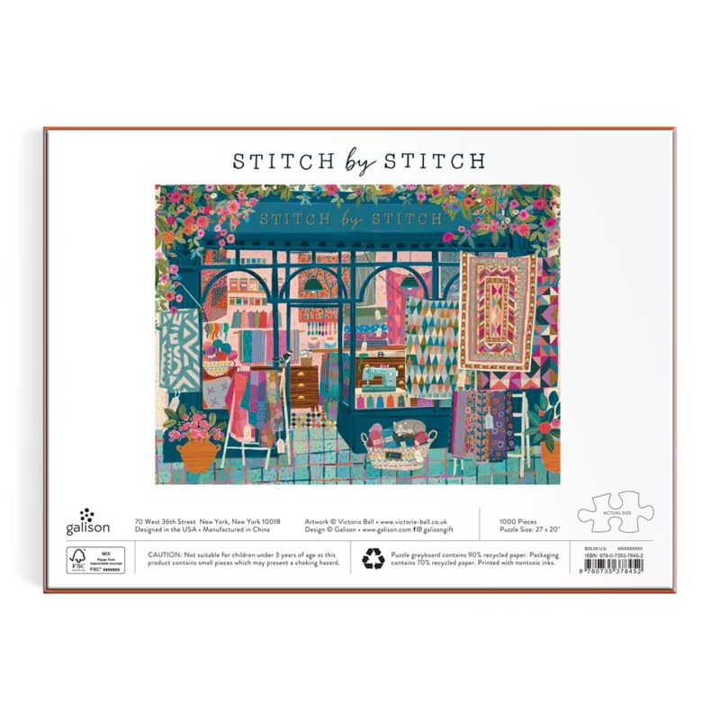Stitch by Stitch - 1000 Piece Puzzle