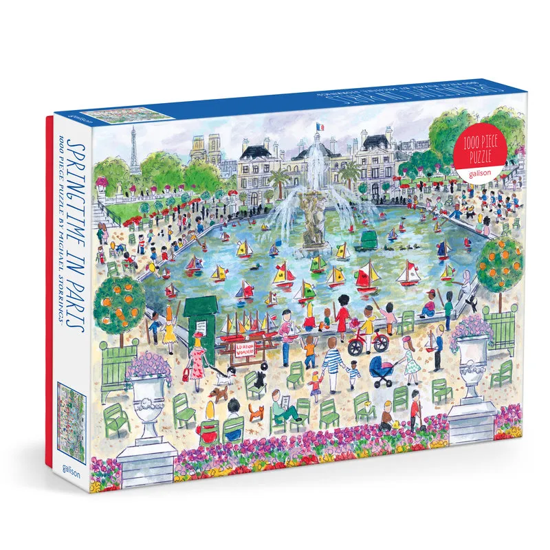 Michael Storrings - Springtime in Paris - 1000 Piece Puzzle