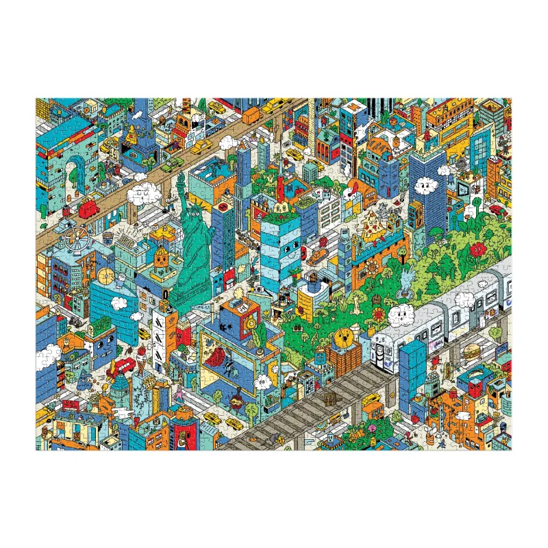 Uncovering New York City Search and Find 1000 Piece Puzzle