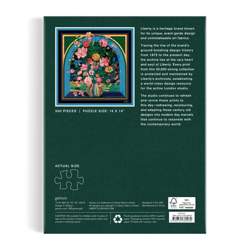 Liberty Vista - 500 Piece Book Puzzle