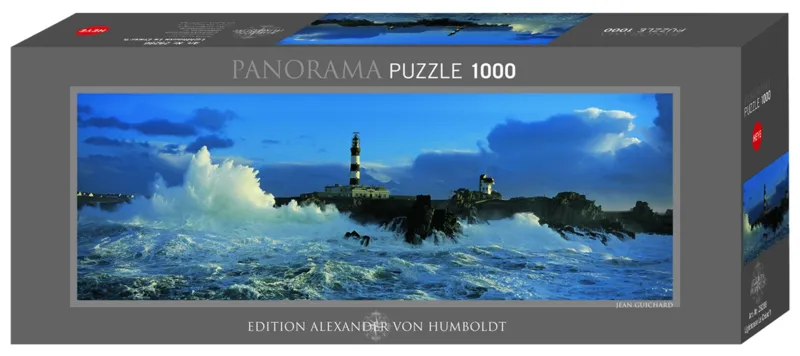Jigsaw Puzzle - 1000 Pieces - Panoramic - Jean Guichard : Creach Lighthouse, Brittany, France