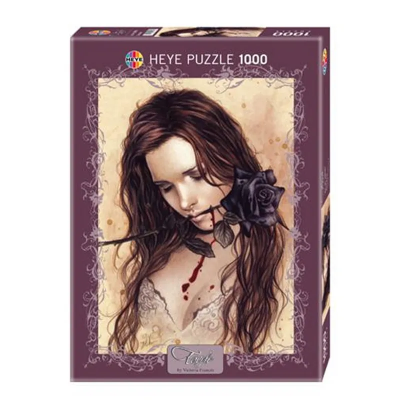 Jigsaw Puzzle - 1000 Pieces - Victoria Francès - Favole : Dark Rose