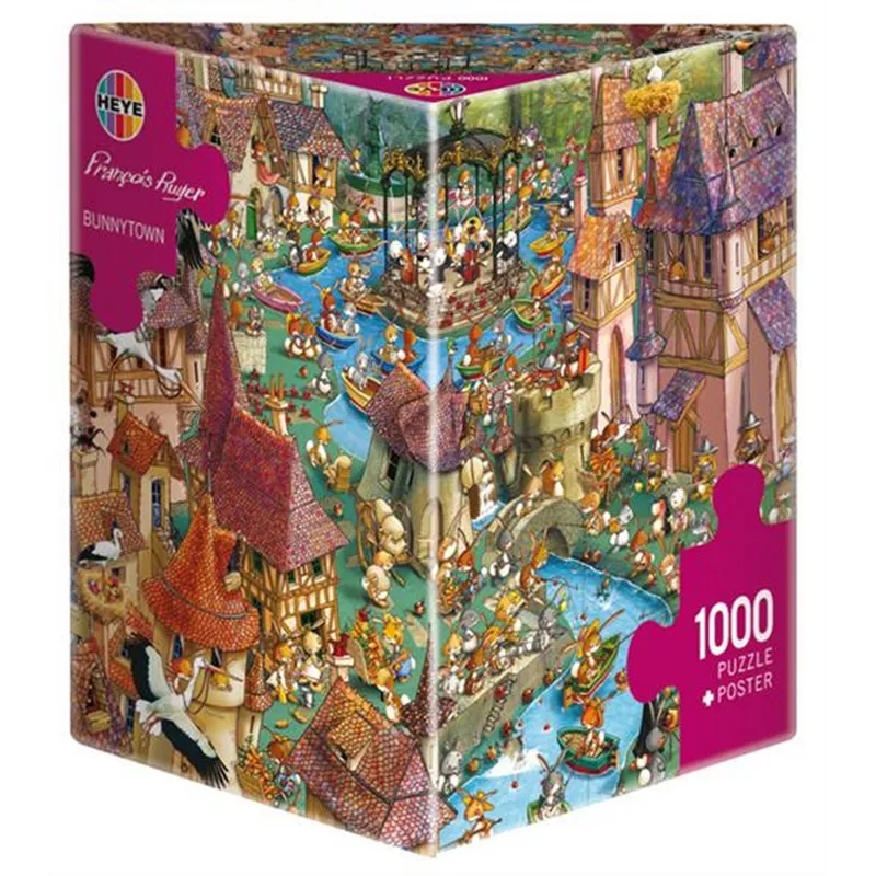 Jigsaw Puzzle - 1000 Pieces - Ruyer : Bunnytown