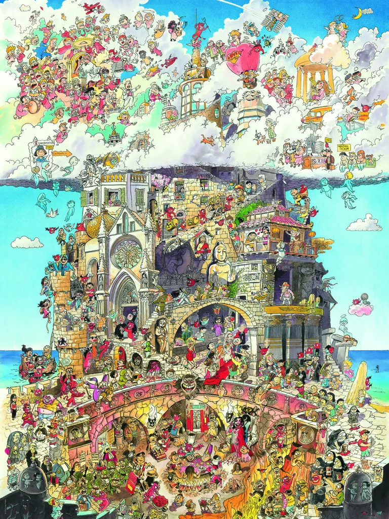 Jigsaw Puzzle - 1500 Pieces - Prades : Heaven and Hell