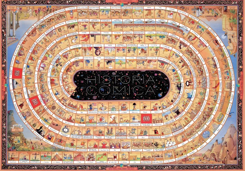 Jigsaw Puzzle - 4000 Pieces - Degano : The Spiral of History - Opus 1
