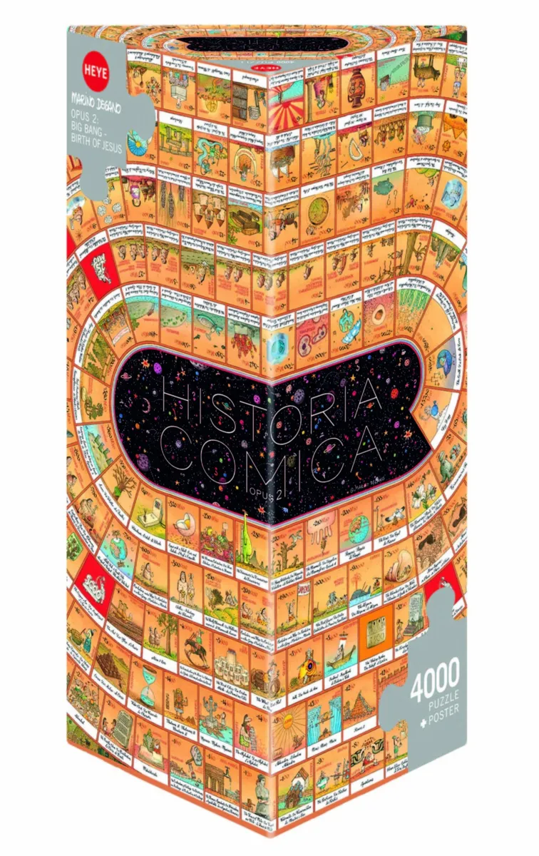 Jigsaw Puzzle - 4000 Pieces - Degano : The Spiral of History - Opus 2