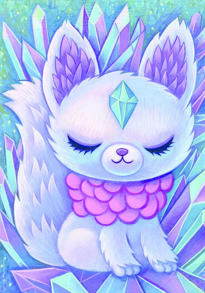 Dreaming Crystal Fox