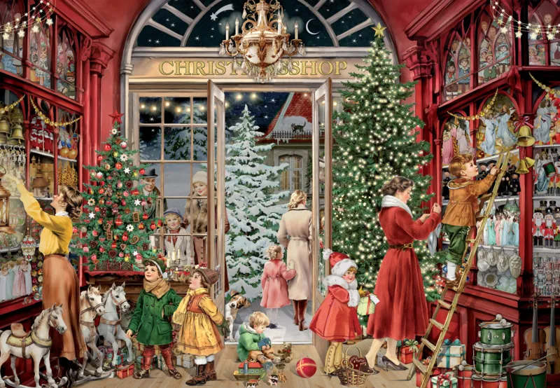 Puzzle Advent Calendar - Nostalgic Christmas Shop