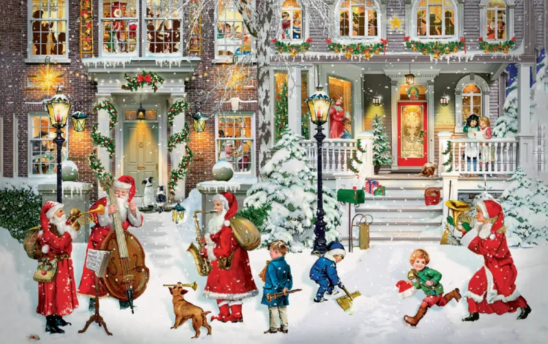 Mini-Puzzle - Santa's Street