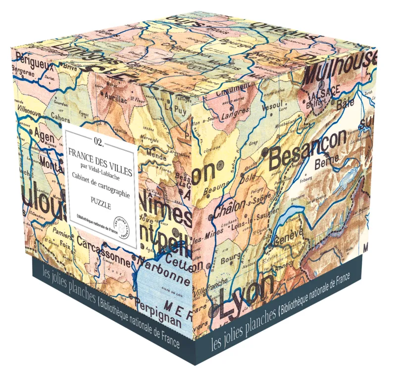 France Cities Puzzle