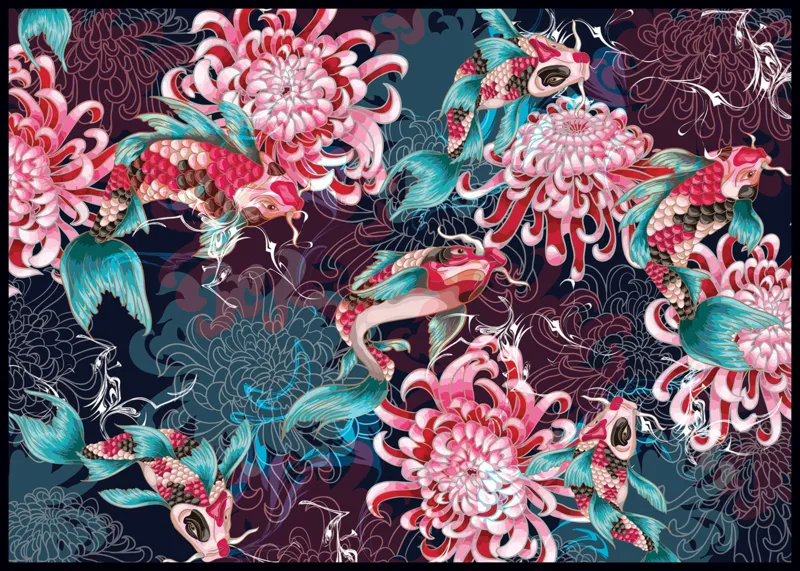 Secret Garden - Japanese Flowers