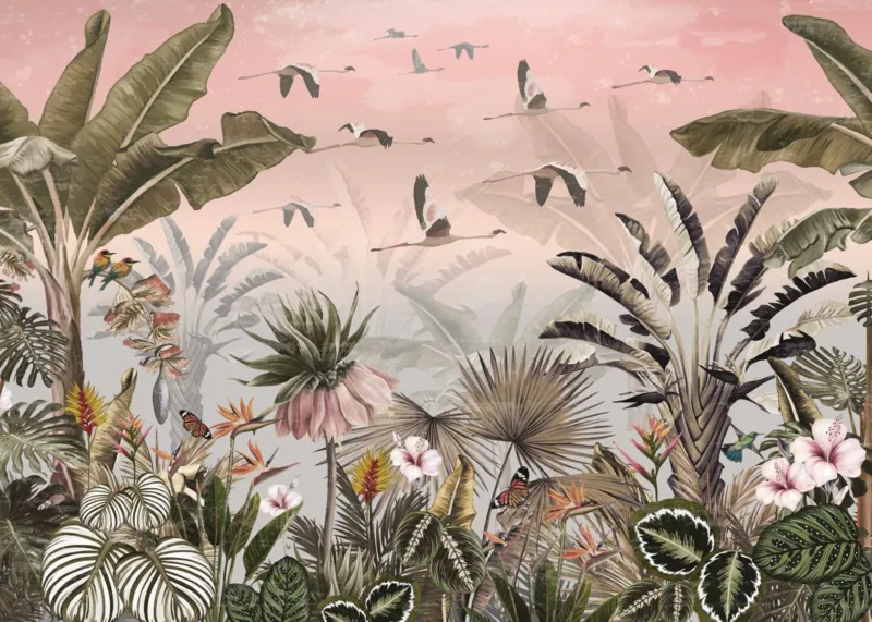 Secret Garden - Palm trees