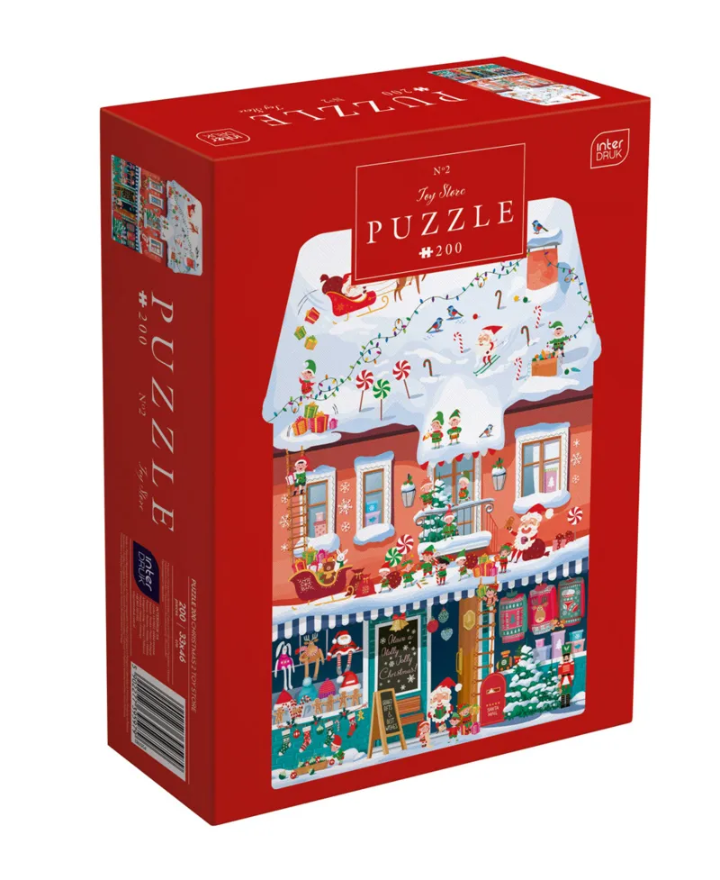 XXL Pieces - Puzzle Forme - Chrismas Toy Store