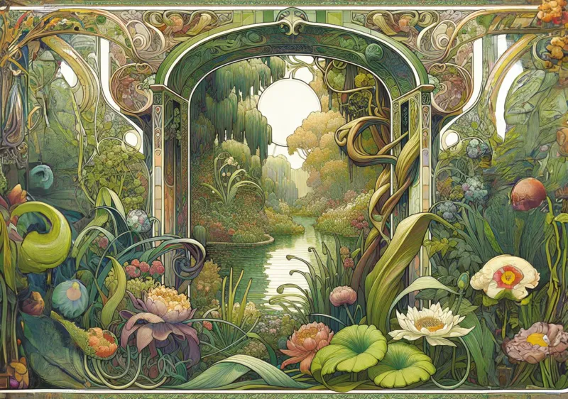 Secret Garden - Marsh Flowers