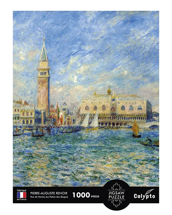 View Of Venice (The Doge'S Palace) - Pierre-Auguste Renoir