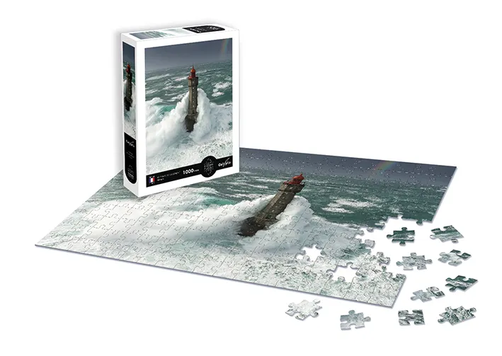 Landscape - The Jument Lighthouse - Brittany