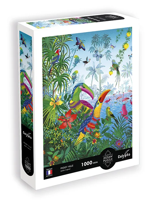 Illustration - Tropical Garden - Peggy Nille