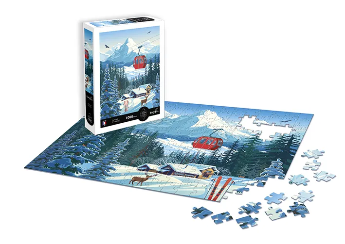 Illustration - Snowy Landscape