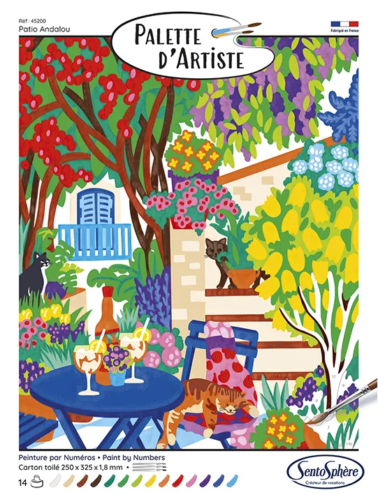 Palette D'Artiste - Andalusian Patio