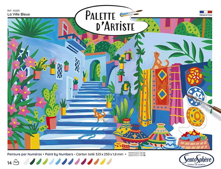 Palette D'Artiste - The Blue City