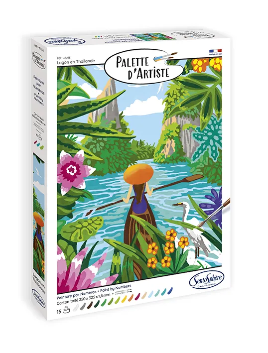 Palette D'Artiste - Lagoon In Thailand