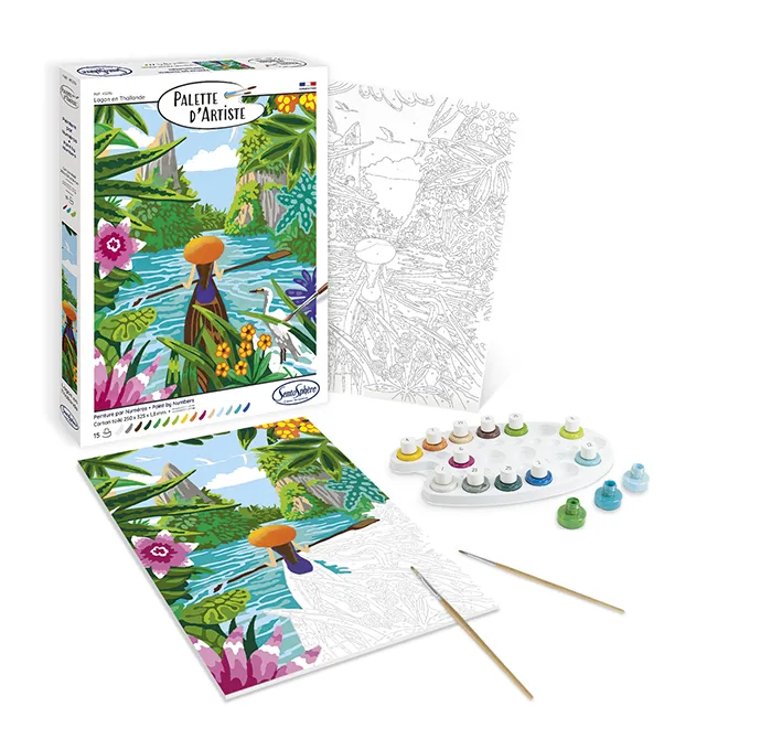 Palette D'Artiste - Lagoon In Thailand