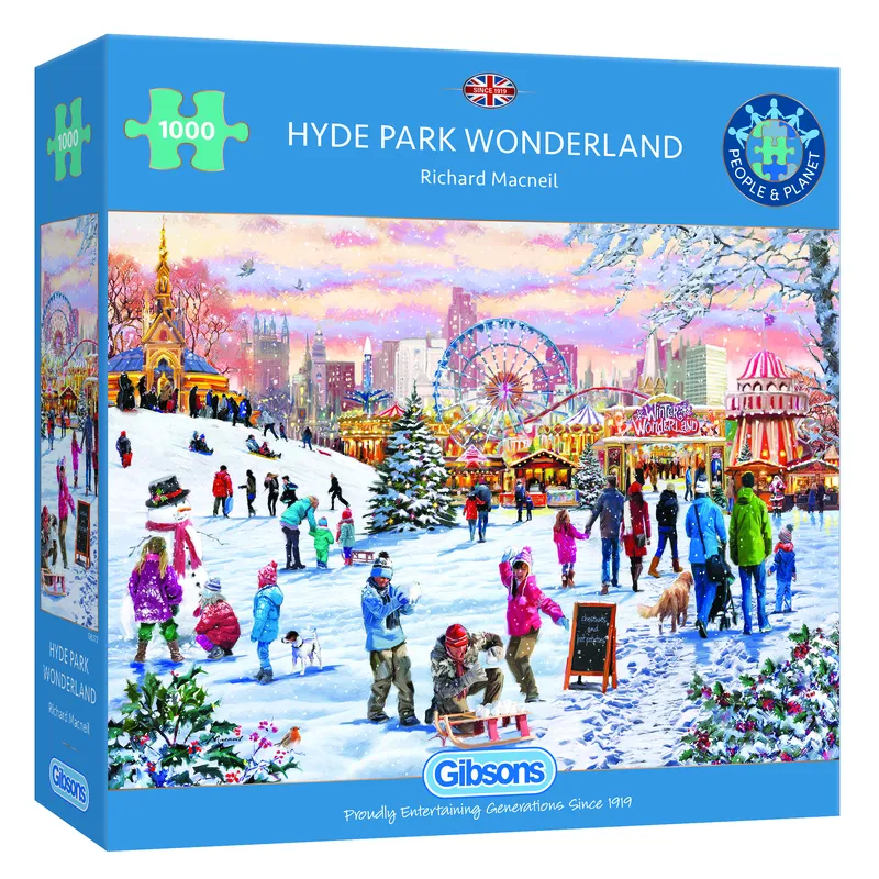 Snow in Hyde Park