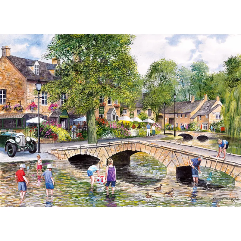 Jigsaw Puzzle - 1000 Pieces - Bourton-on-the-Water, Gloucestershire