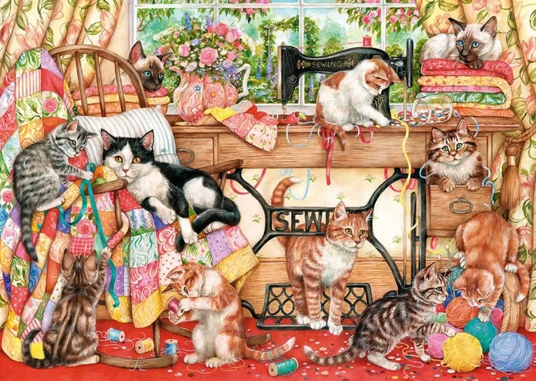 Jigsaw Puzzle - 1000 Pieces : A Lost Stitch